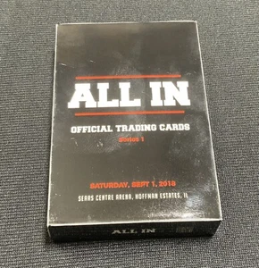 ALL IN wrestling trading cards 2018 (New, Full Set with Box) - Picture 1 of 2