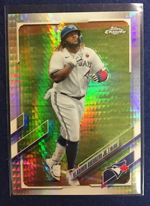 Topps 2021 cromo Vladimir Guerriero Jr #167 refractor Prizm - Imagen 1 de 2