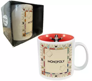 NEW - Hasbro Monopoly Large 591 ml Ceramic Coffee Mug - Picture 1 of 7