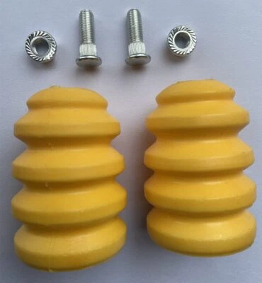 SHIBEIPARTS 2-PACK Jounce Bumper Rear Bump Stops For Chevy Silverado 1500 2007-2019 GMC S...