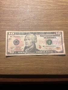 One Of A Kind $10 Birthday Note 10-22-2015 - Picture 1 of 2