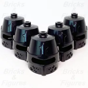 LEGO® Castle Knight Closed Helmet w/ Eye Slit Minifigure Headgear Part 89520 x 5 - Picture 1 of 3