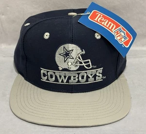 Dallas Cowboys Hat Helmet Eastport Snapback Blue NFL Vintage Men’s 90s New Tags - Picture 1 of 10