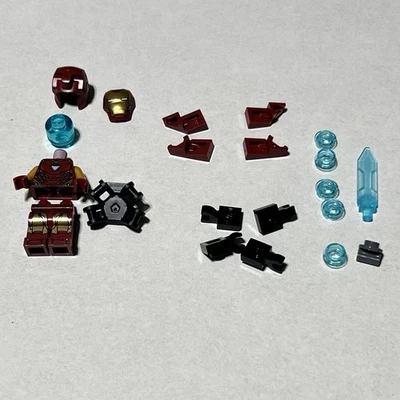 Lego Super Heroes Minifigura Iron Man Mark 85 Armadura SH0824 Del Set #76216 Foto 1 de 4