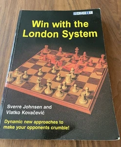 Win with the London System, Chess, Sverre Johnsen, Vlatko Kovacevic, board game - Imagen 1 de 4