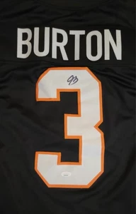 JERMAINE BURTON SIGNED AUTOGRAPHED CINCINATTI BENGALS PRO CUT JERSEY JSA COA - Picture 1 of 2