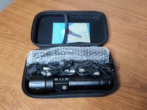 Banral Juego de Dos Linternas LED Súper Brillantes con Accesorios ~ Caja Abierta Probada - Imagen 1 de 8