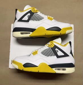 Größe 7,5 - Air Jordan 4 Retro Vivid Sulfur W - Bild 1 von 6