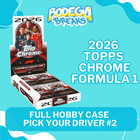 Max Verstappen - 2026 Topps Chrome F1 - 12 Box Hobby Case Break PYD #2
