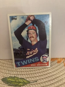 Mike Smithson Topps 483 1985 - Imagen 1 de 2