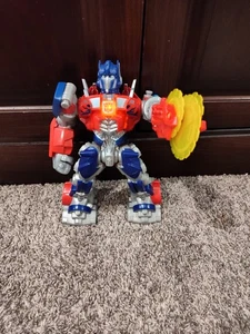 Transformers Optimus Prime Skill Saw Blade Talking Lights Big 12" 2010 Hasbro - Picture 1 of 3