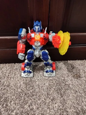 Transformers Optimus Prime Skill Saw Blade Talking Lights Big 12" 2010 Hasbro - Image 1 of 3
