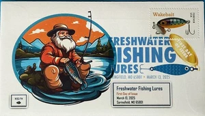 Señuelos de pesca de agua dulce con matasellos de color AFDCS 5965 Wakebait - Imagen 1 de 1