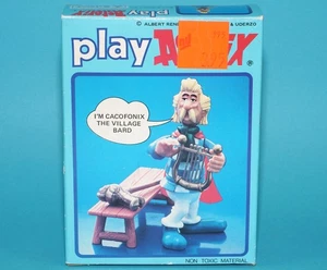 ASTERIX PLAY ACTION FIGURES 6207 CACOFONIX BOXED UK BOX 1984 CEJI TOYCLOUD - Picture 1 of 9