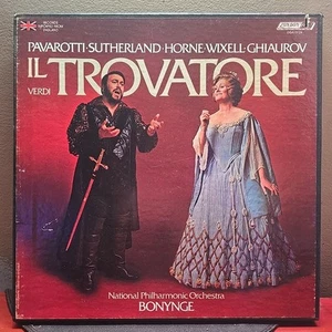 Pavarotti - Il Trovatore Verdi - 1977 London Records 3LP Vinyl Record Box Set - Imagen 1 de 4