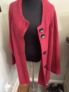 Ruby Road 3x Strickjacke weinrot - Bild 1 von 6