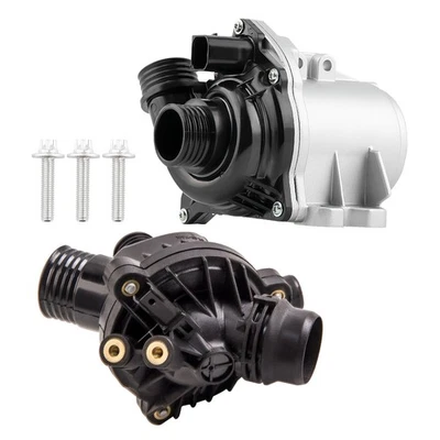 Electric Water Pump & Thermostat For BMW X5 X6 328i 535i 335i 640i A2C59514607 - Image 1 of 4