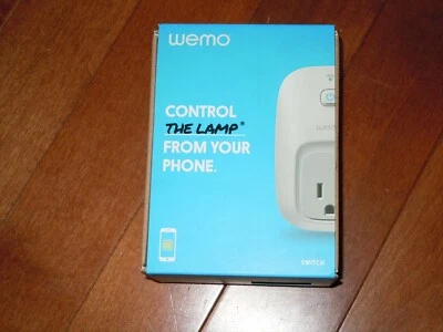 Wemo Wi-Fi Smart Belkin Switch Socket F7C027 Google Assistant Alexa - Blanco Foto 1 de 4