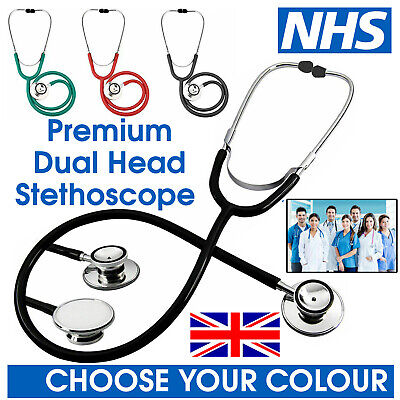 Medical Stethoscope Emt Dual Head For Doctor Nurse Student Adult Health Care Pro • 4.25£