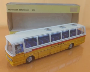 Tekno 0302 A 950 1:50 Scale Mercedes Benz Bus - Yellow with PTT Livery - Boxed - Picture 1 of 16