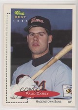 1991 Classic Best Minor League Paul Carey #190