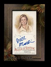 JILL MARTIN 2016 TOPPS ALLEN & GINTER MINI FRAMED AUTOGRAPH AUTO BD6125