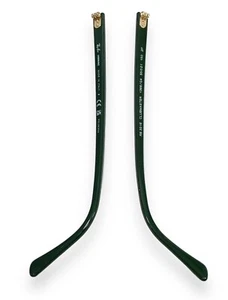 Ray Ban RB3016 RB3016F Clubmaster Dark Green Replacement Temples Length 150mm - Picture 1 of 10