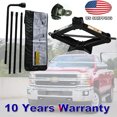 Jack and Spare Tire Tool Kit for 2006 2008 2010 2011 2012 2013 Chevy Silverado - Image 1 of 4