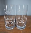 Kate Spade Two Of A Kind Faces His Hers Crystal Hiball Glasses Lenox