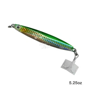 Plantilla vertical Coltsniper verde 150 g 5,25 oz plantillas de francotirador de potro MUSTAD 3x gancho agudo - Imagen 1 de 6