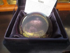 Glass Eye Studio Celestial Series Venus -ORIG BOX W/PAPERS  NO FLAWS  FREE SHIP - Picture 1 of 3
