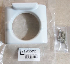 NEW OLD STOCK Rejuvenation Chandler Art DECO Porcelain WHITE Bathroom CUP HOLDER - Picture 1 of 3