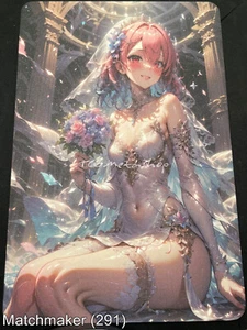 Matchmaker Spicy Waifu NSFW A5 Size Card Board Ram Zero Wedding Pink - Picture 1 of 3