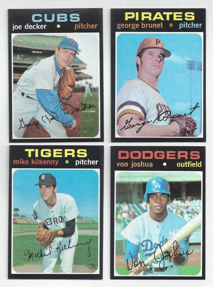 1971 Topps Baseball: Choose Your Card (#001 - #139) FREE SHIPPING! - Image 1 of 1