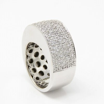 NYJEWEL Sonia B. Anillo de diamantes de 2,4 quilates de oro blanco de 14 k Foto 1 de 4