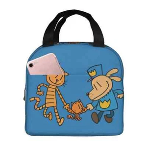 Dog Man Big Petey Fan Art Lunch Bags Insulated Bento Box Lunch Thermal Bag 2025 - Picture 1 of 18
