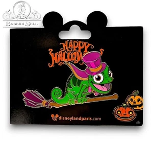 Pin Disney Pascal Broom Rapunzel OE Halloween 2024 Disneyland Paris DLP - Picture 1 of 2
