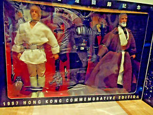 12" Obi-Wan Kenobi, Luke Skywalker, Darth Vader 1997 Star Wars Hong Kong Limited