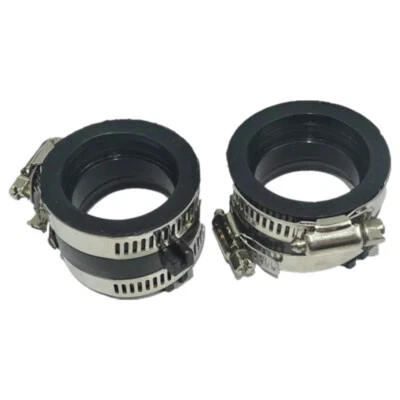 2X Carburetor Intake Manifold Boot For Honda Shadow VLX600 VT750DC VT600C VT750C Foto 1 de 4