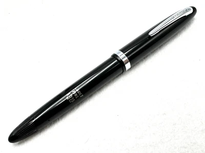 NICE VINTAGE NOS? c1960 SHEAFFER CADET BLACK TOUCHDOWN FOUNTAIN PEN CHALKED FINE - Image 1 of 4