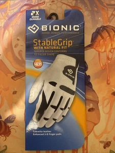 LH Men's Bionic Stablegrip Golf Gloves for right handed golfers - Picture 1 of 1