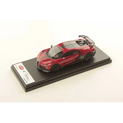 BUGATTI CHIRON PUR SPORT 2020 ITALIAN RED 1:43 Looksmart Auto Stradali Nouveau m - Photo 1/2