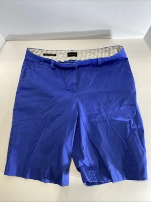 Talbots Wmns Shorts Blue Size 10 Perfect Short Casual Chino Cotton Blend Stretch - Image 1 of 4
