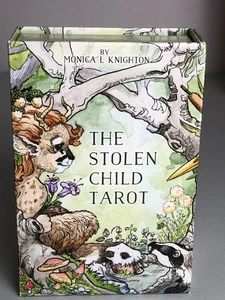 The Stolen Child Tarot - Full 78 Card deck By Monica Knighton, OOP Oracle RARE - Picture 1 of 11