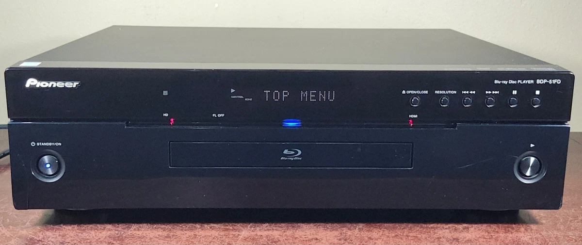 Pioneer Blu-ray Disc Player BDP-3140‐W Preços baixos em Pioneer Blu-ray BD-R Player | eBay