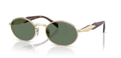 Prada 65ZS -  55 ZVN70L - Occhiali da Sole -  Oro Pallido/Verde Scuro - Imagen 1 de 3