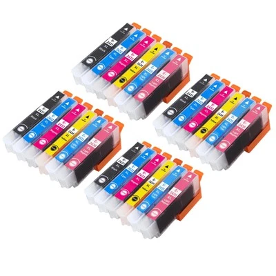 24 Ink Cartridges (Set) for Epson Expression Photo XP-750 XP-850 XP-950 XP-970 - Image 1 of 4