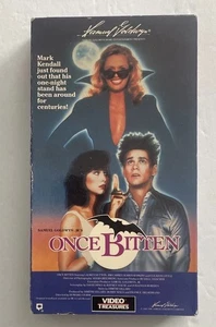 Once Bitten (VHS, 1989) Jim Carey Lauren Hutton - Picture 1 of 4