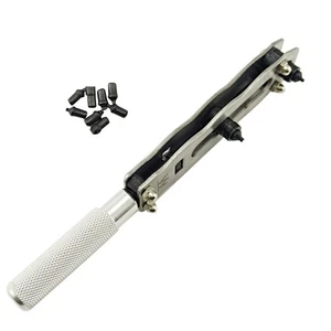 8-Tip Steel Watch Back Case Opener Adjustable Rear Cover Remover Wrench Tool - Imagen 1 de 11