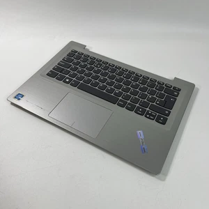 Genuine Silver Lenovo IdeaPad 320S-14IKB Palmrest Keyboard, Touchpad & Speakers. - Picture 1 of 14